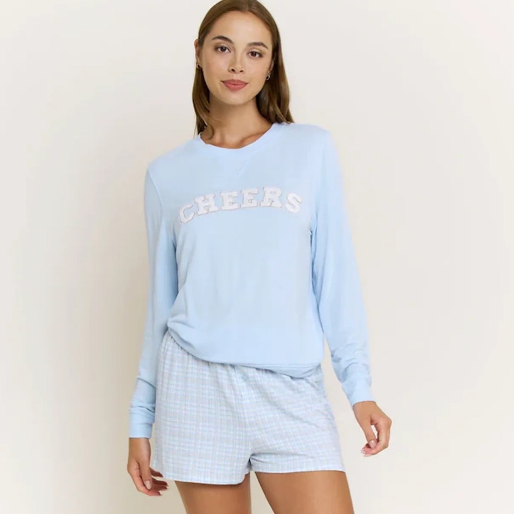 Honeydew Womens  2Pc  Long Sleeve Shortie set